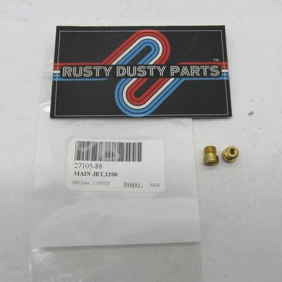 Lot of 2 Genuine Harley-Davidson OEM NOS Main Jet #200 Carburetor Jets