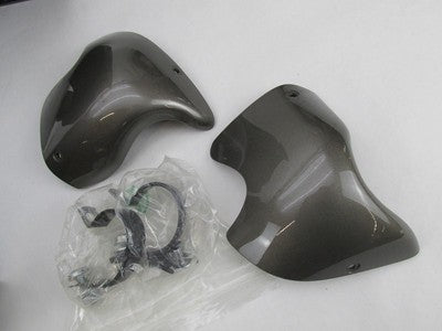 Pair of Harley-Davidson Lower Fairing Glove Box Assemblies Gray