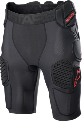 Alpinestars Bionic Pro Protection Shorts Black/Red XL 6507523-13-XL