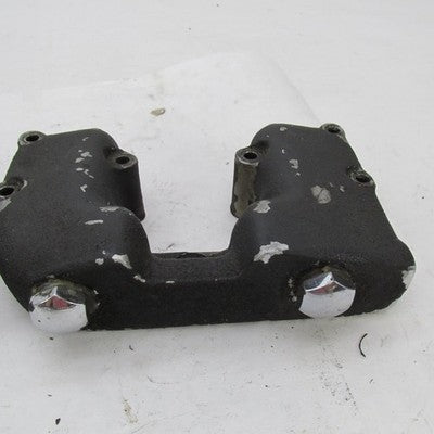 Pair Harley OEM 71-85 Ironhead Sportster Black Rocker Boxes 17514-71 1