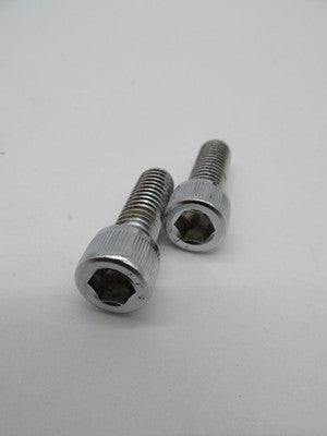 Pair of Harley NOS 5/16"-18 x 1" Chrome Allen Socket Head Screws 94334
