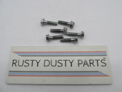 Lot of 6 Harley Genuine NOS 5/16" - 18 X 1 1 1Hex Head Washer Screws B
