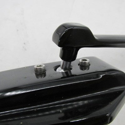 Pair of Harley-Davidson OEM Black Dominion Mirrors *Right is Cracked*
