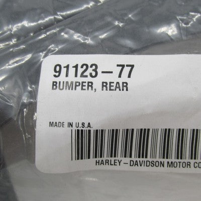 Harley-Davidson Genuine OEM NOS Black Rubber Rear Fender Bumper Insert