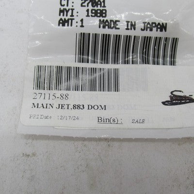 Harley-Davidson OEM Sportster XLH 883 Main Jet 27115-88
