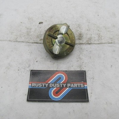 Harley Davidson OEM 89-91 Evo Touring Bayonet Gold Gas Filler Cap 6109
