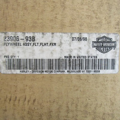 Harley NIB Big Twin Evo 80" FLT FLHT FXR Crankshaft Flywheel Assembly