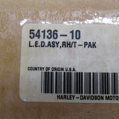 Harley-Davidson Genuine OEM NOS Right Tour-Pak Taillight LED Assembly
