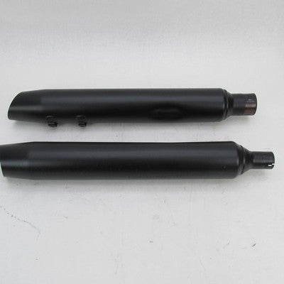 Harley Davidson OEM Touring Black Stock Slip On Mufflers 64900766A 649