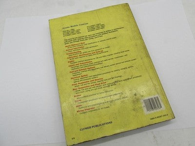 Clymer Honda 1980-1986 ATC185 ATC200 Service Repair Manual Book