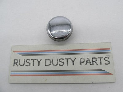 Custom Cycle Accessories Cony Island Decorative Chrome Knob
