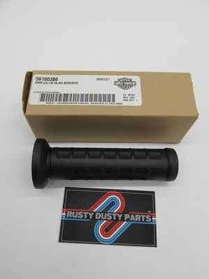 Harley Davidson Genuine NOS Left Hand No Adhesive Grip Black 56100386