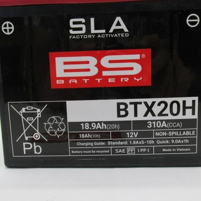 BS Battery NIB SLA Factory Activated 12V AGM Maintenance Free Battery
