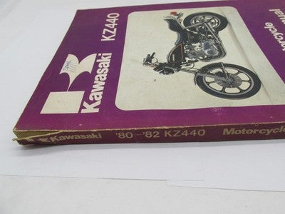Kawasaki Official Factory 1980-1982 KZ440 Service Manual 99924-1022-03