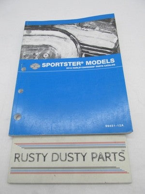 Harley-Davidson Official Factory 2012 Sportster Models Parts Catalog 9