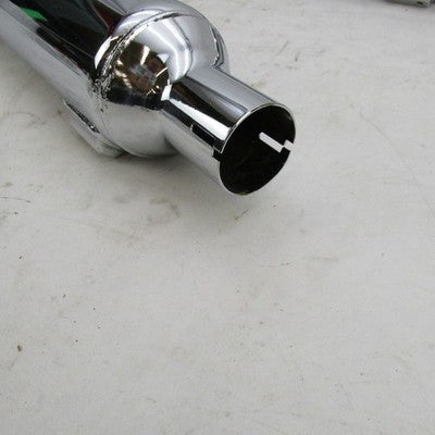 Pair of Harley Genuine OEM '06 Softail Chrome Slip-On Mufflers 80484-0