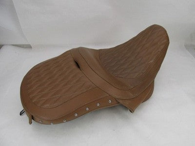 Indian Roadmaster Desert Tan heated Touring Seat 14up Chief Chieftain