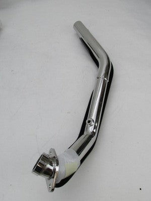 Bassani NOS Indian Scout 2 into 1 Megaphone Exhaust Short Black 8S12JB