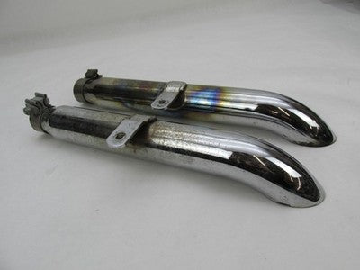 Harley Davidson OEM Pair Screamin Eagle Turn Down Mufflers 80032-95BF
