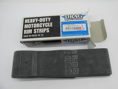 Lot of 9 Drag Specialties 16" X 3.1" Wheel Rim Strips with Center Hole