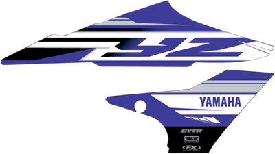 Factory Effex OEM Shroud and Tank Graphics Blue White 22-05228