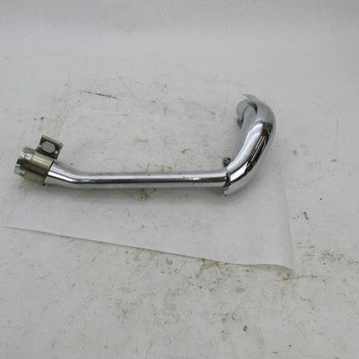 Harley OEM 99-06 Touring Chrome Left Exhaust Crossover Pipe w/ Shield
