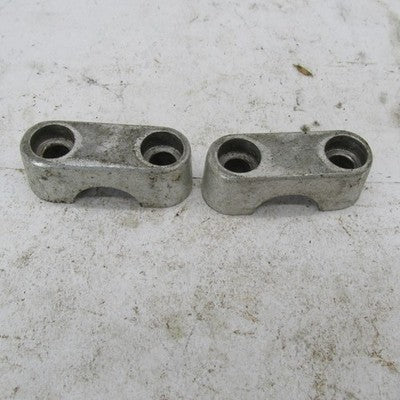 Pair of Triumph BSA Genuine Front Fork Axle Caps Fork Plugs