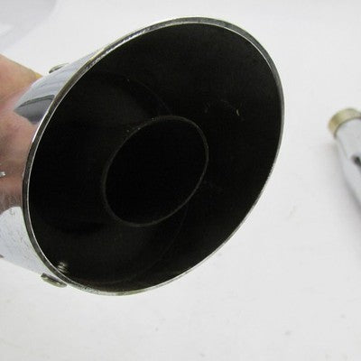 Pair Harley OEM Stock Chrome Front Lower Mufflers 08-17 Dyna 64987-08A