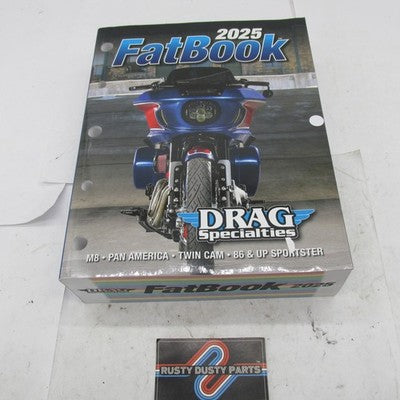 Drag Specialties Fat Book 2025 Parts Catalog Official Manual 9901-3509