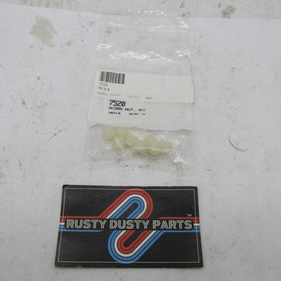 Lot of 8 Harley-Davidson OEM NOS Nylon Acorn Nuts 7520