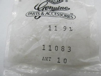 Lot of 7 Harley-Davidson Genuine NOS Retaining Snap Rings 11083
