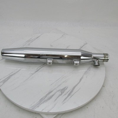 Harley Davidson OEM Chrome Single Exhaust Slip On Muffler FXST FXSTB 6