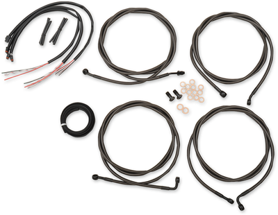 LA Choppers Handlebar Cable/Brake Line Kit LA-8054KT2-08M