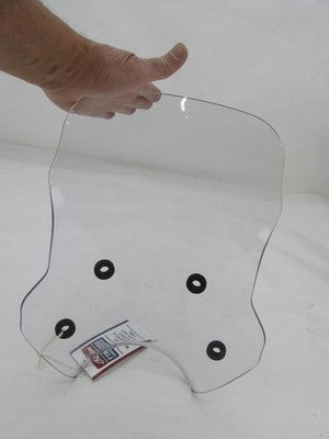 Indian OEM NOS Polycarbonate FTR Mid Windshield w/o Cowl, Clear 288350