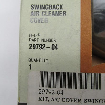 Harley-Davidson OEM NOS '04+ Sportster Swingback Air Cleaner Cover 297