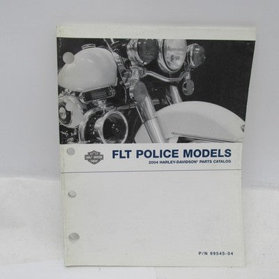 Harley-Davidson Official Factory 2004 FLT Police Models Parts Catalog
