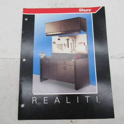 Lot of 6 Vintage Shure OEM Industrial Shop Furniture + Fixtures Catalo