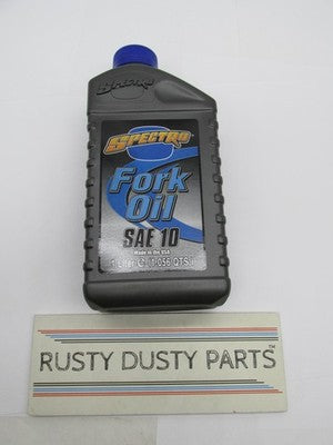 Spectro Genuine NOS Motorcycle Fork Oil SAE 10 10W 1 Liter 310244