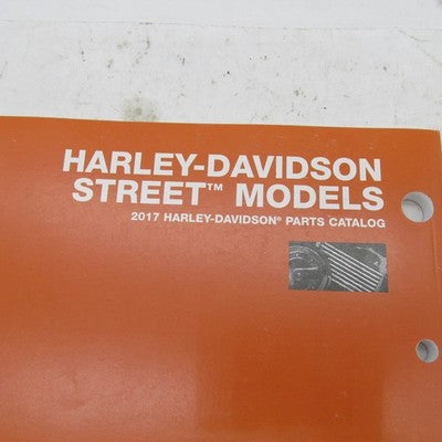 Harley Davidson Official Factory 2017 Street Models Parts Catalog 9400