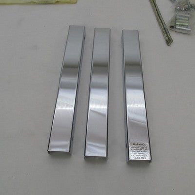 Harley Davidson OEM NOS Chrome 3 Channel Luggage Rack Kit FLHR 94+ 533