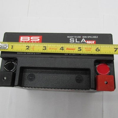 BS Battery NIB SLA-MAX Factory Activated 12V Maintenance Free Battery