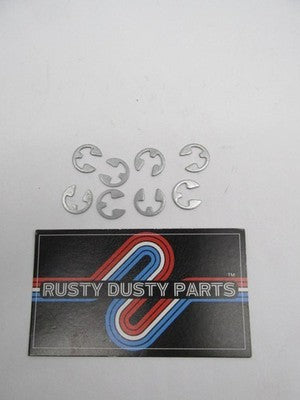 Lot of 8 Harley Davidson Genuine NOS Rear Brake Pedal Retaining Rings