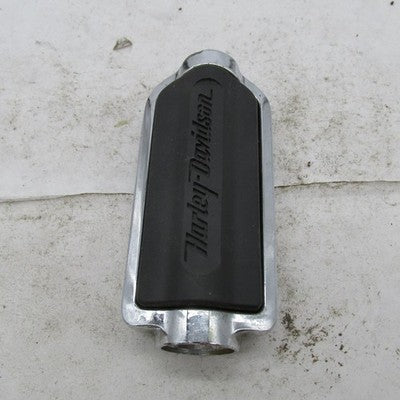 Harley Davidson OEM Single Chrome Flame FootPeg Dyna Sportster 50312-0