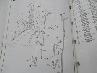 Harley-Davidson Official Factory 2001 XLH Models Parts Catalog 99451-01