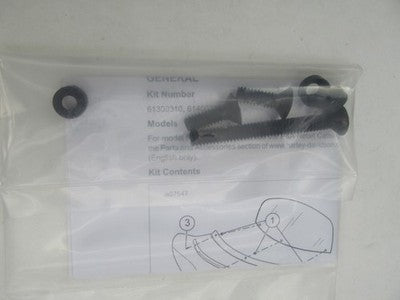 Harley Davidson Genuine NOS Windshield Trim Gloss Black New in Box  61