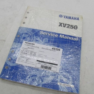 Yamaha XV250 Service Manual Operator Guide LIT-11616-XV-25 LIT-11616-0