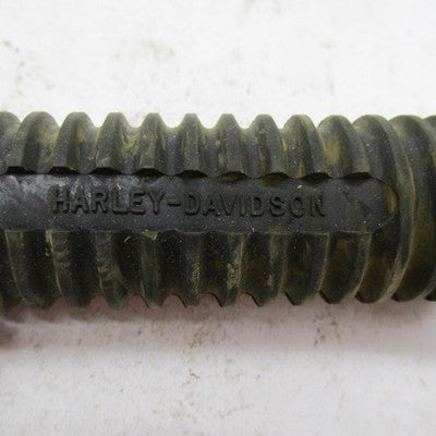 Pair of Harley-Davidson Genuine OEM Ribbed Rubber Passenger Footpegs