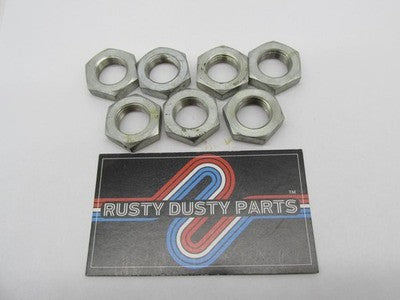 Lot of 7 Harley Davidson Genuine NOS Aermacchi Clutch Hub Nuts 37576-7