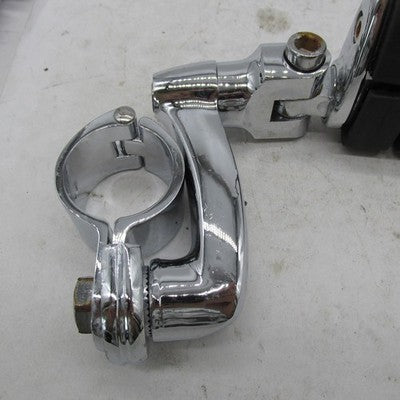 Pair of Kuryakyn Longhorn Offset Dually Highway Pegs w/ 1.5" Clamps 45