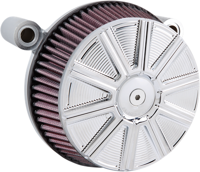 Arlen Ness Billet Sucker Stage I Air Filter Kit with Steel Cover 18-31